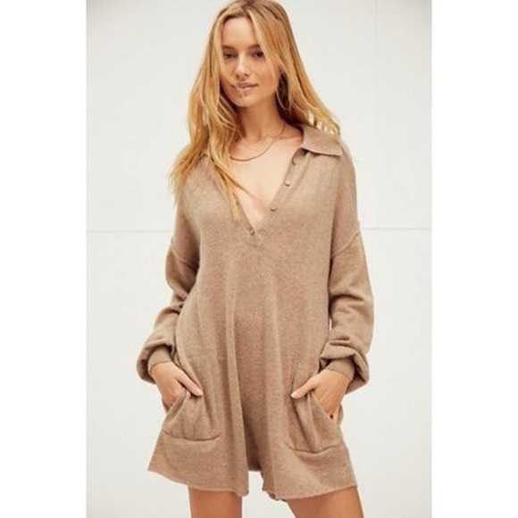 Free People Pants - Free People Luxe Picnic Sweater Romper Medium